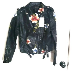 Faux Leather Jacket